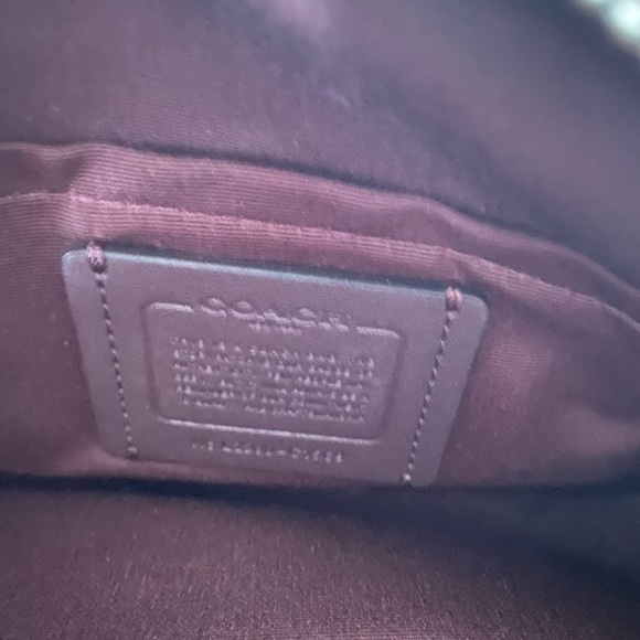 Coach Jess - Quilted Leather -Silver Amethyst Bag - Picture 7 of 9